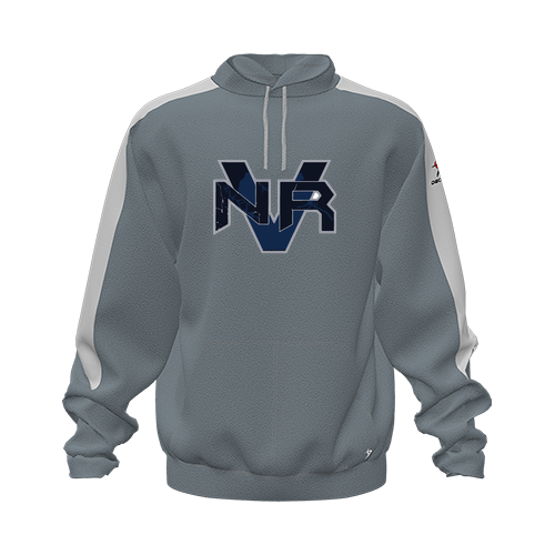 [CUS-DFW-HOOD-FLC-LSL-GRY-YXS-LOGO1] Hoodie (Youth XS, Gray, Logo 1)