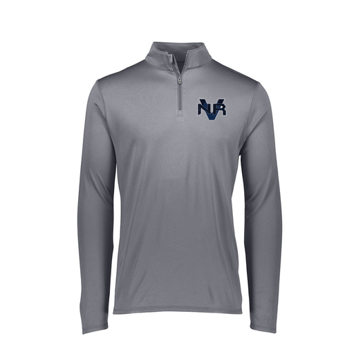 [FTLQFLGY-FAXS-LOGO1] Decker Women's Flex-Lite 1/4 Zip Shirt (Female Adult XS, Gray, Logo 1)