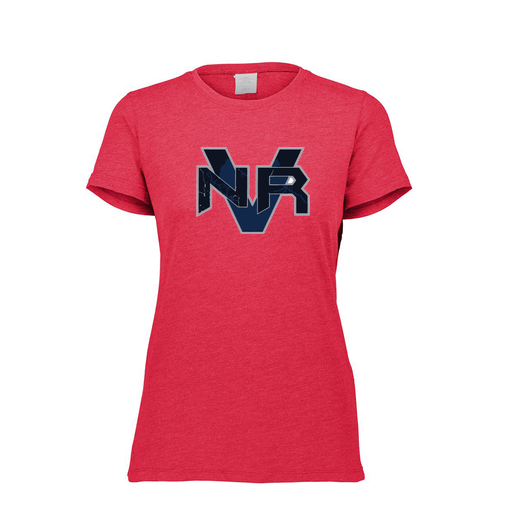 [FTSCUBRD-FAXS-LOGO1] Ladies Ultra-blend T-Shirt (Female Adult XS, Red, Logo 1)