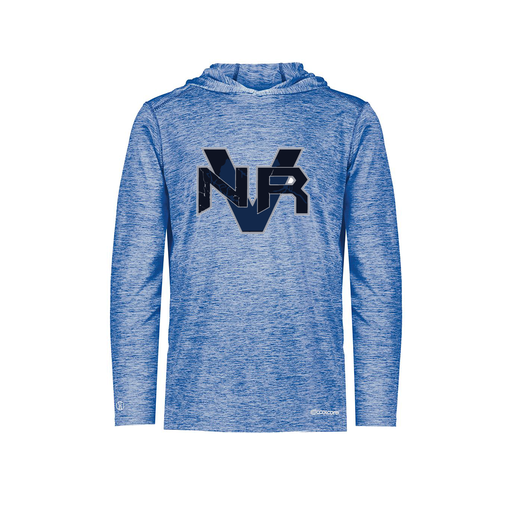 [FOLHCGRY-YS-LOGO1] Decker Youth Charge Hoodie (Youth S, Royal, Logo 1)