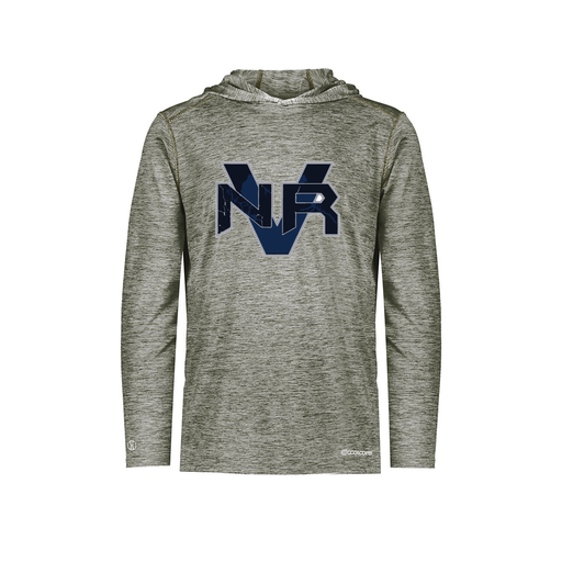 [FOLHCGGY-YS-LOGO1] Decker Youth Charge Hoodie (Youth S, Gray, Logo 1)