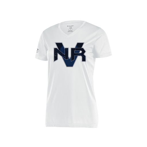 [222820.005.S-LOGO1] Ladies Movement Dri Fit Shirt (Female Adult S, White, Logo 1)